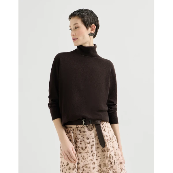 Cashmere turtleneck sweater