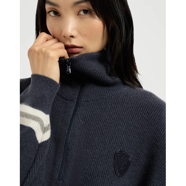 Blue Knitwear