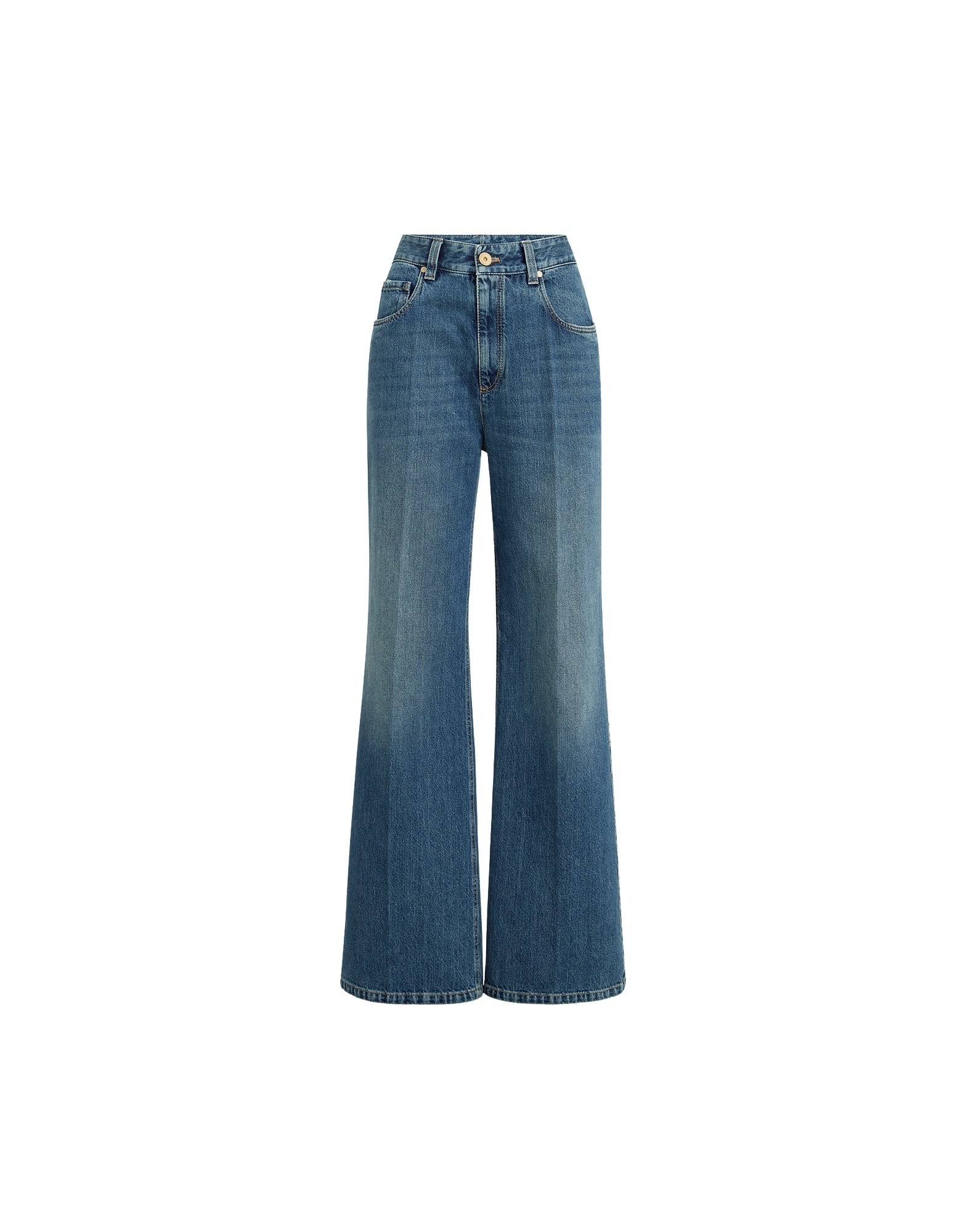 Brunello Cucinelli Contemporary Loose trousers in Denim