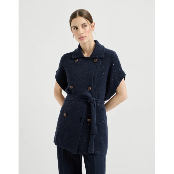 Cotton Diamond yarn vest
