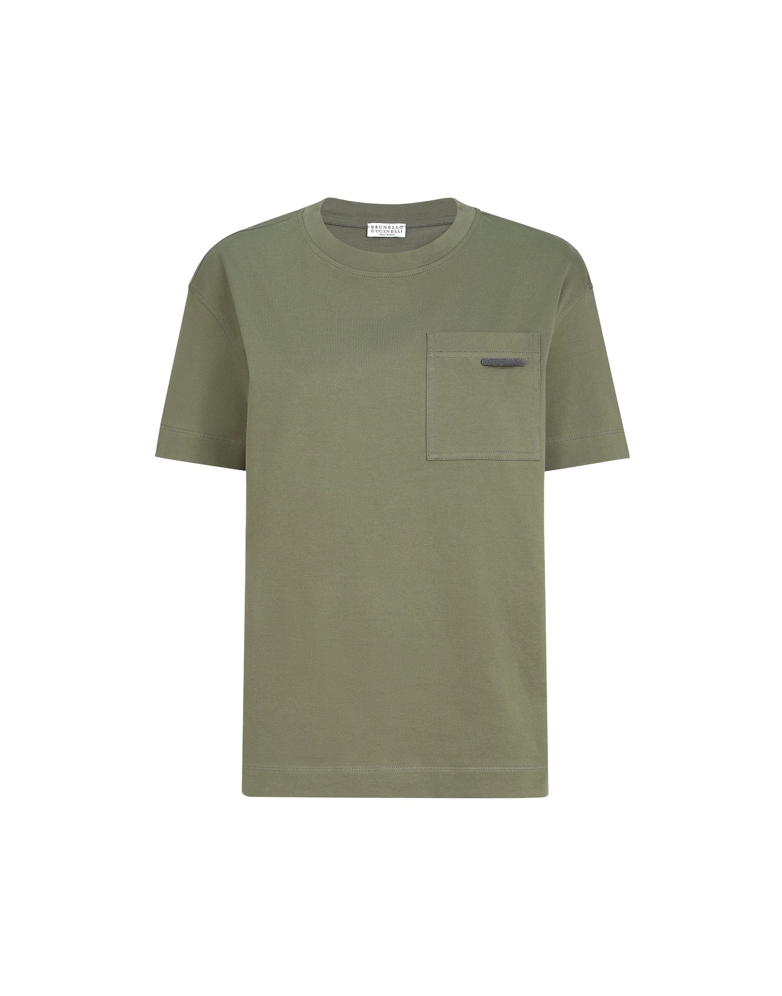 Brunello-Cucinelli-Cotton-jersey-T-shirt-in-Olive38047_nobg Brunello Cucinelli
