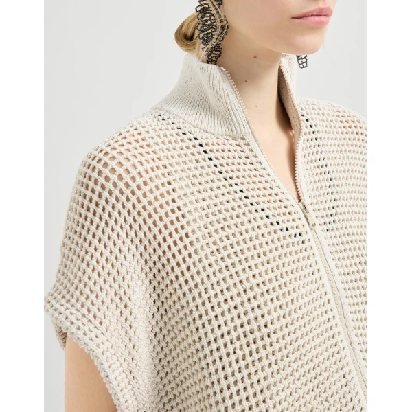 Beige Knitwear