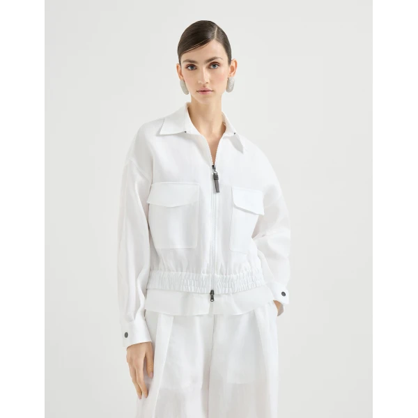 Cotton outerwear jacket