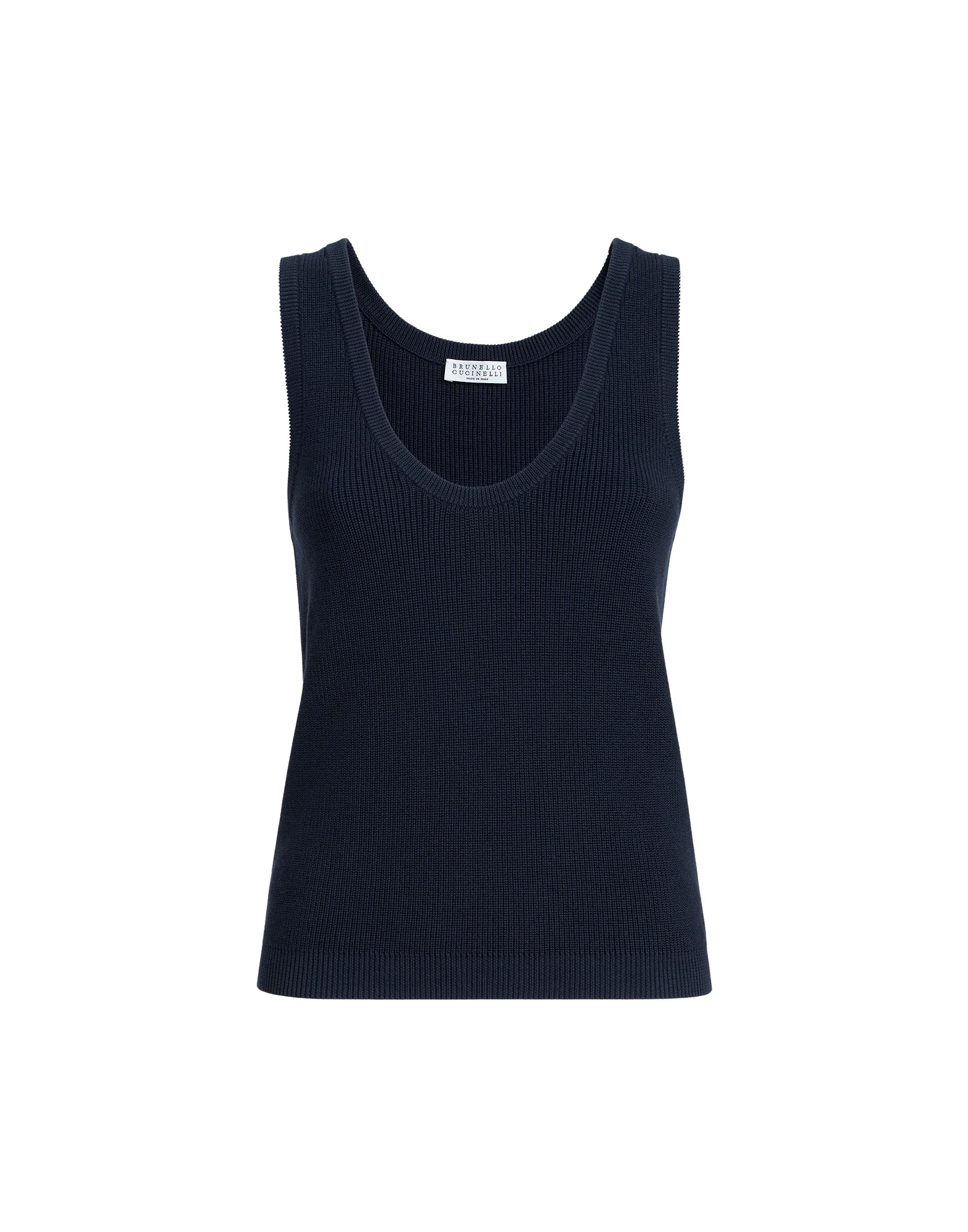 Brunello-Cucinelli-Cotton-ribbed-knit-top-in-Blue23210_nobg Brunello Cucinelli