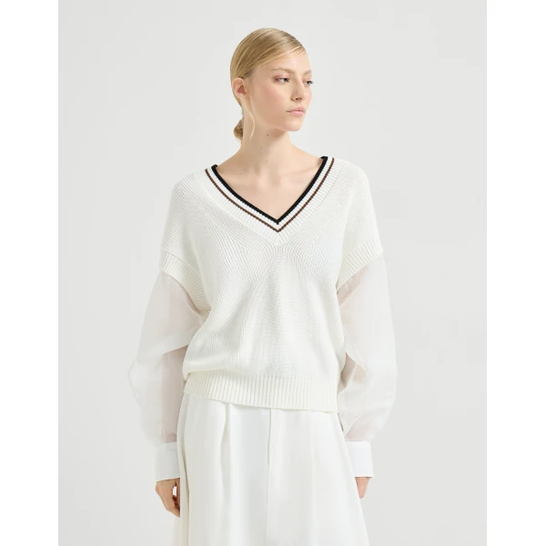 Cotton sweater