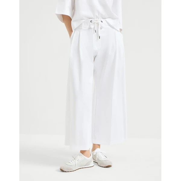 Couture interlock trousers