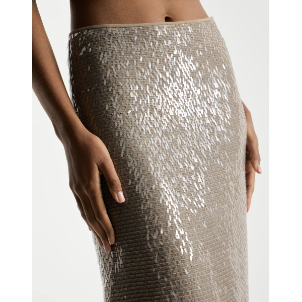 Beige Skirts