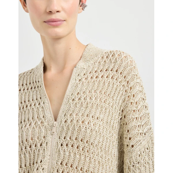 Beige Knitwear