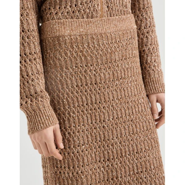 Beige Skirts