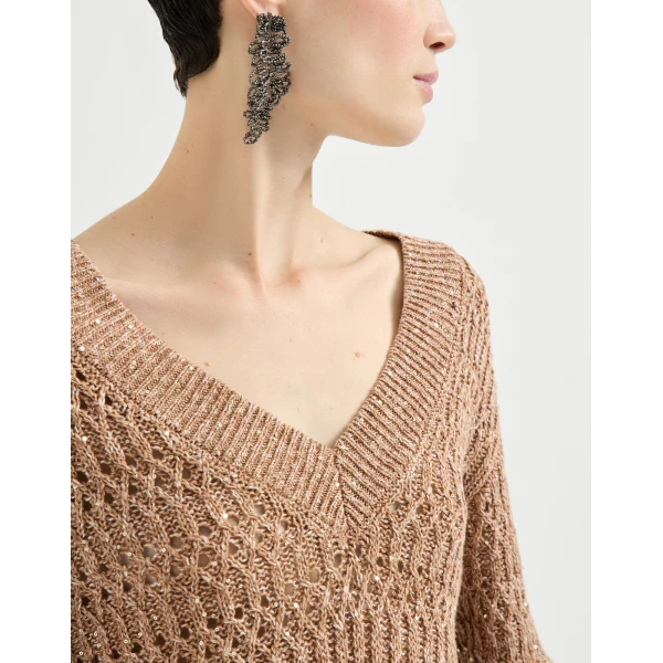 Beige Knitwear