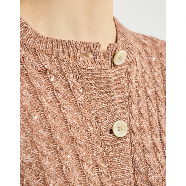 Beige Knitwear
