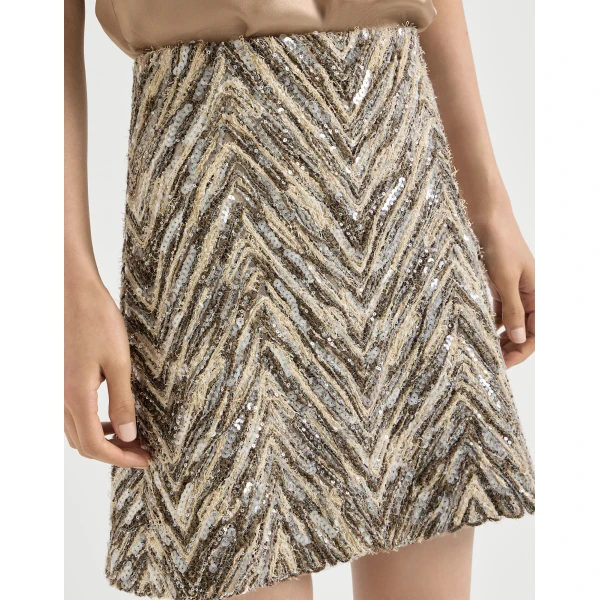 Beige Skirts