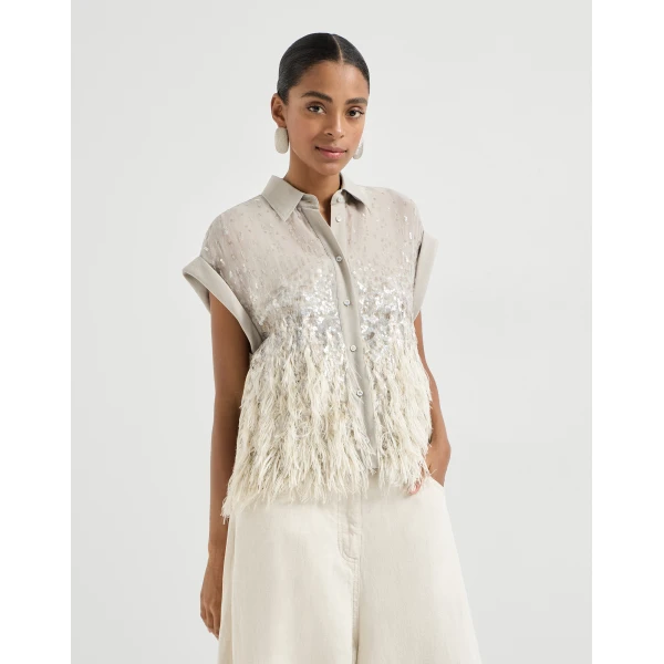 Dazzling dégradé shirt