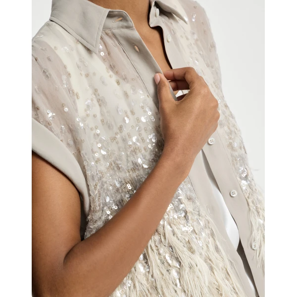 Metallic Tops