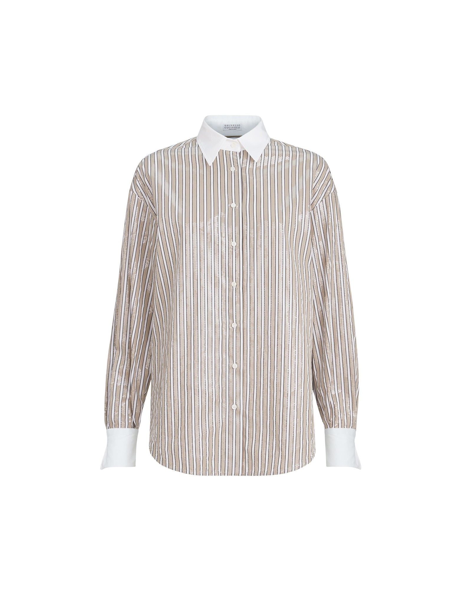 Brunello Cucinelli Dazzling stripes shirt