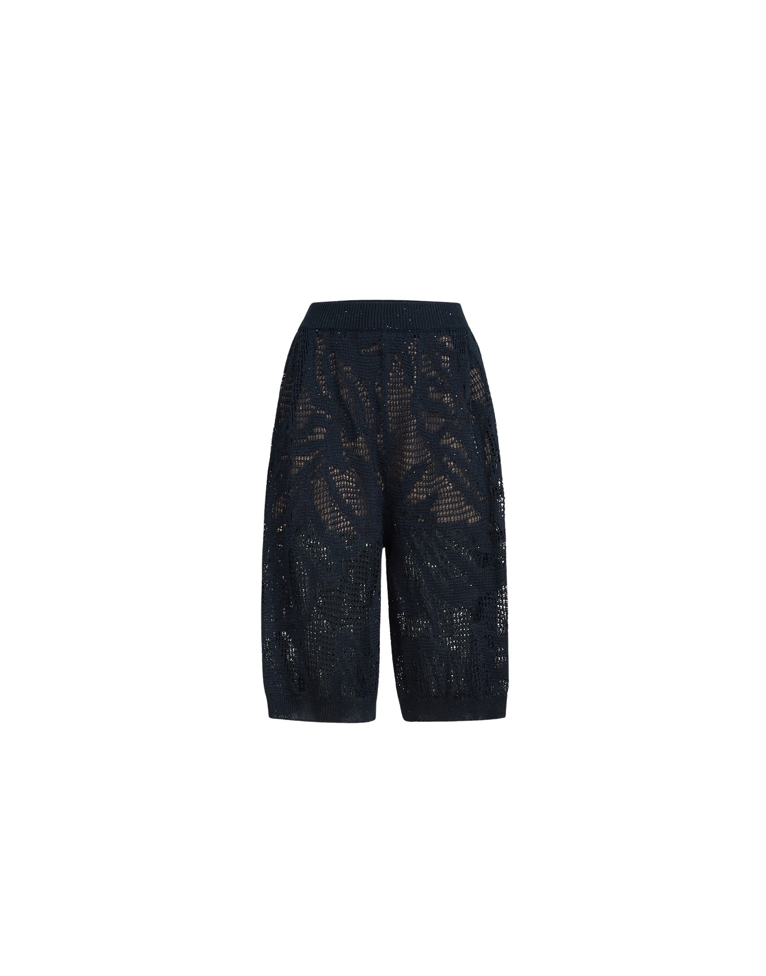 Brunello Cucinelli Dazzling water lilies Bermuda shorts