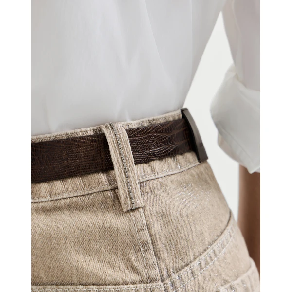Beige Shorts