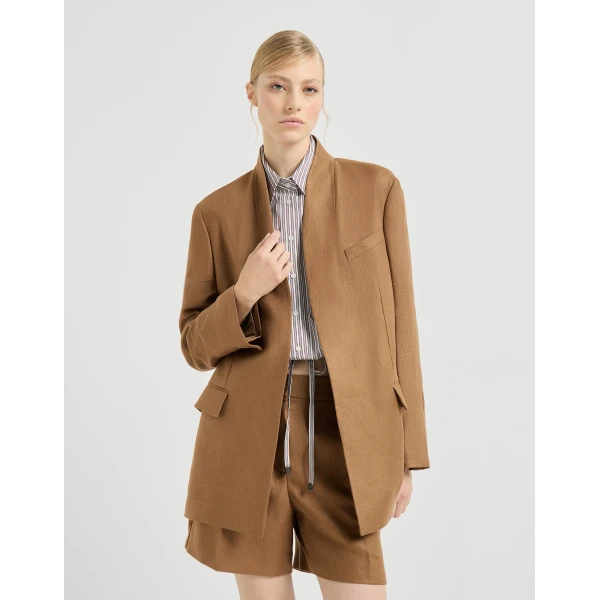 Diagonal blazer