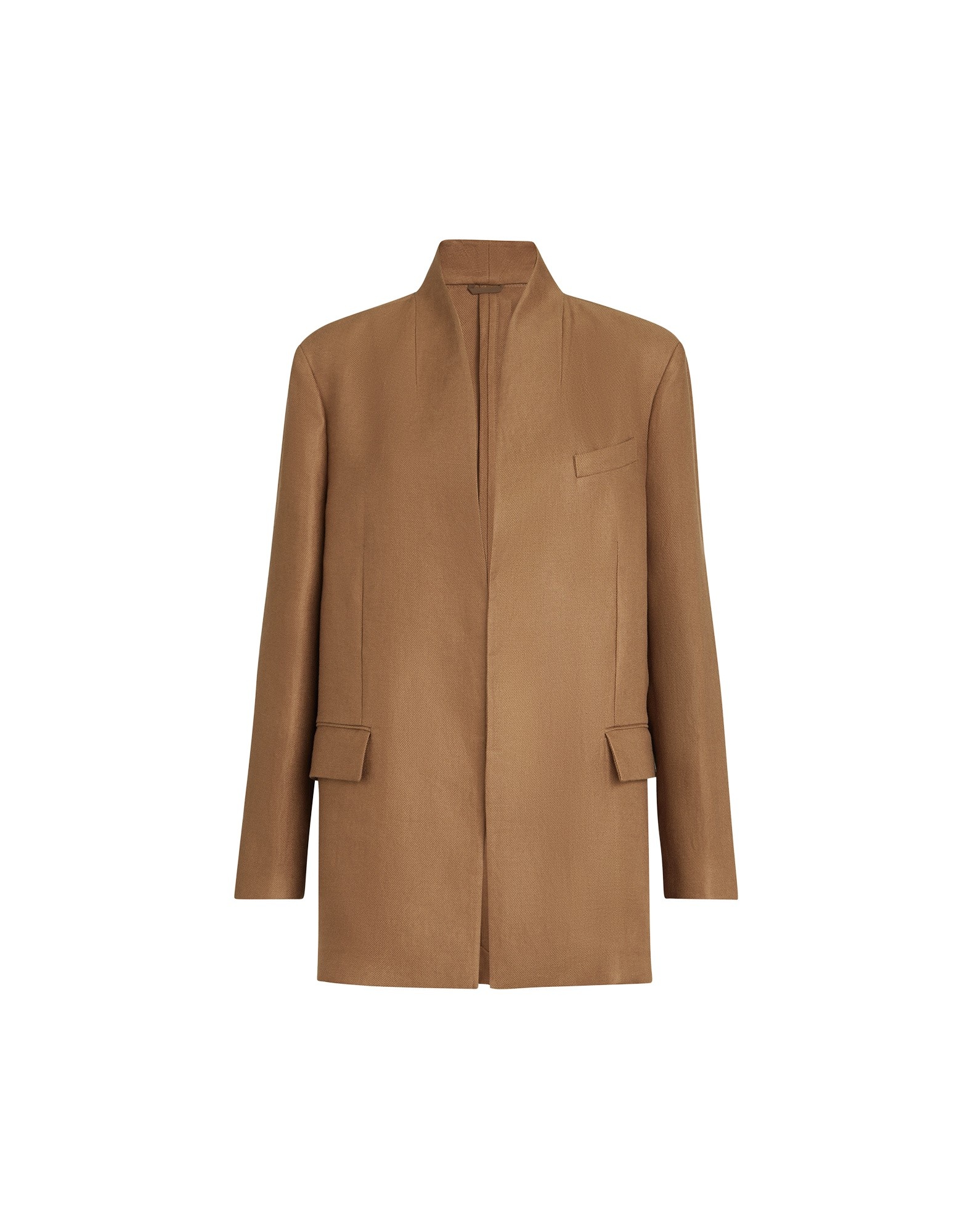 Brunello Cucinelli Diagonal blazer in Mou