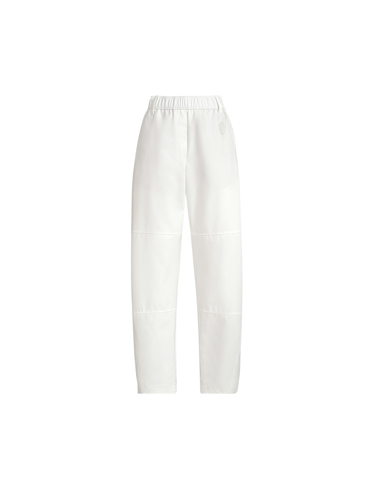 Brunello Cucinelli Ergonomic track trousers in White