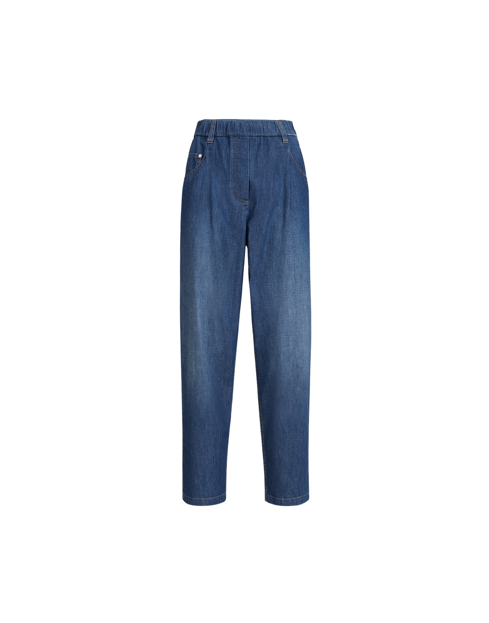 Brunello Cucinelli Five-pocket trousers in Dark Denim
