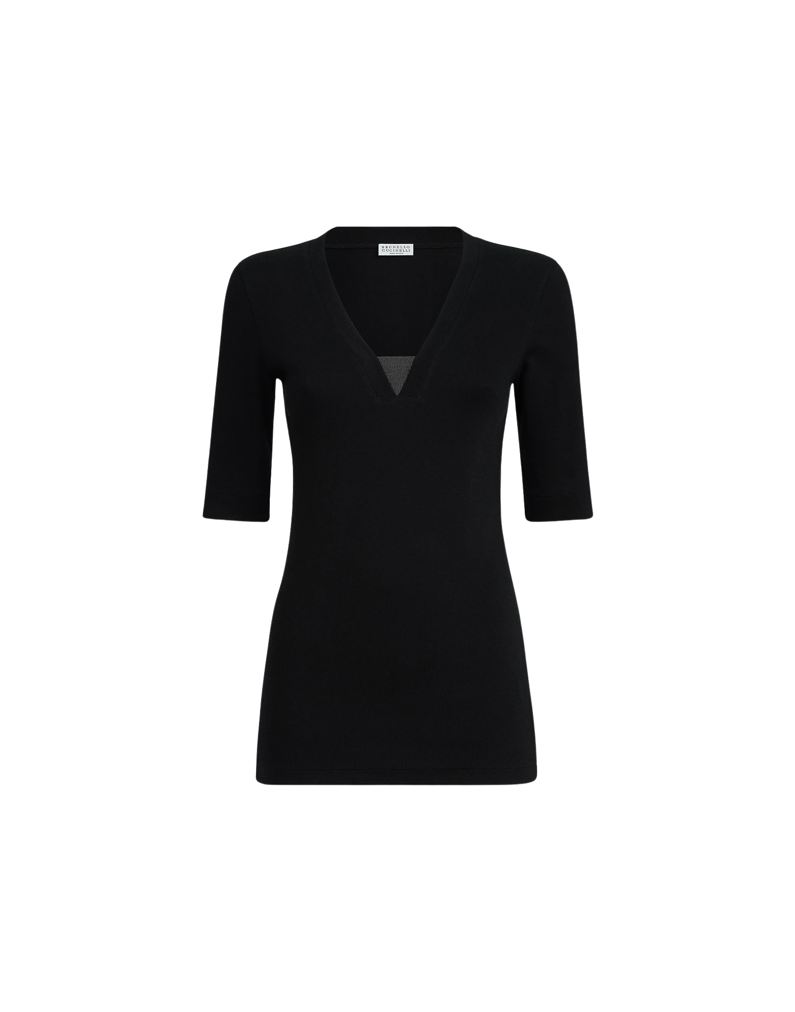 Brunello-Cucinelli-Jersey-top-with-Precious-Insert-in-Black-281806_nobg Brunello Cucinelli
