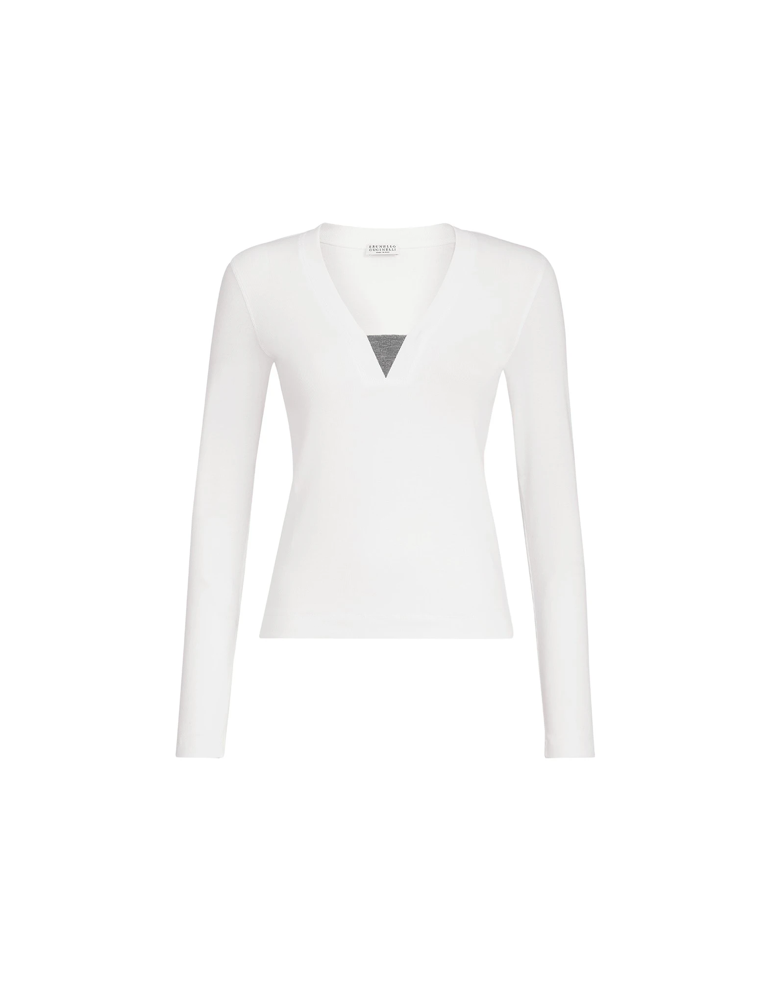 Brunello-Cucinelli-Jersey-top-with-Precious-Insert-in-White58326_nobg Brunello Cucinelli