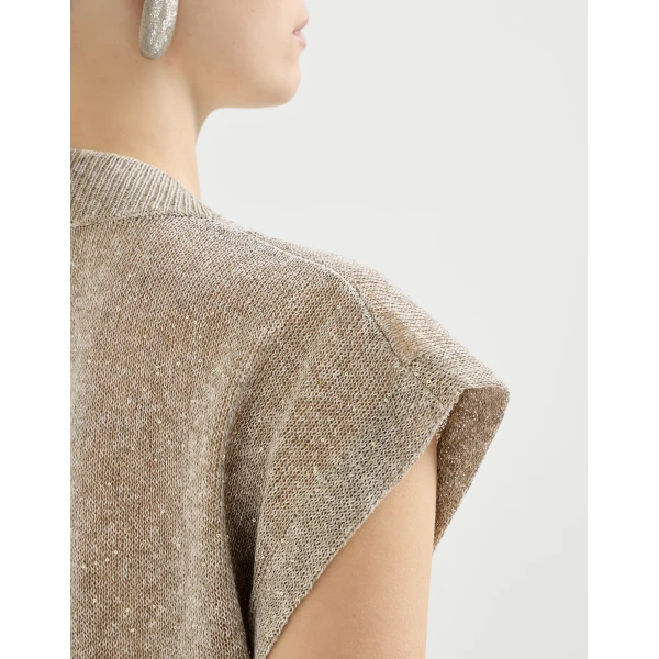 Beige Knitwear