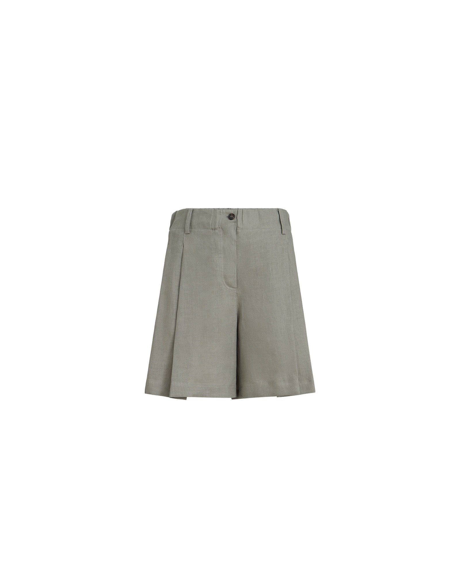 Brunello Cucinelli Linen shorts in Khaki
