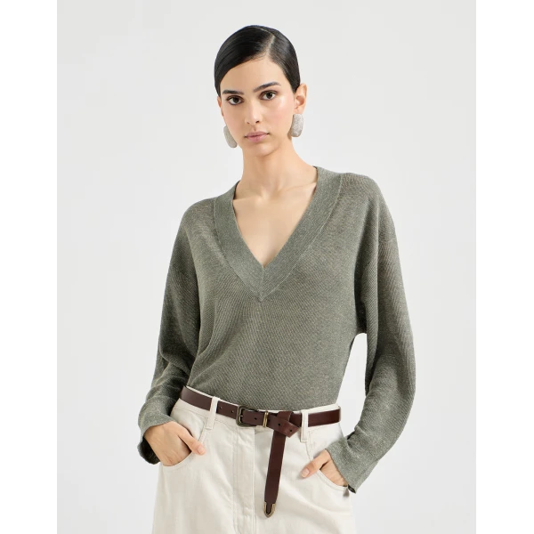 Linen sweater