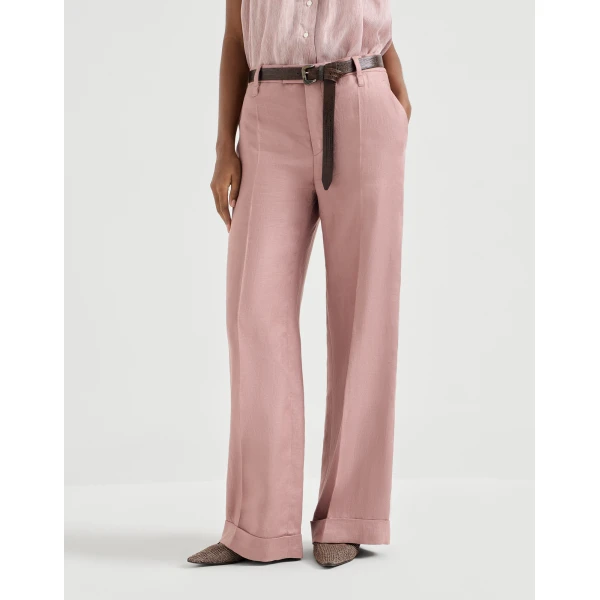 Loose Flared Trousers