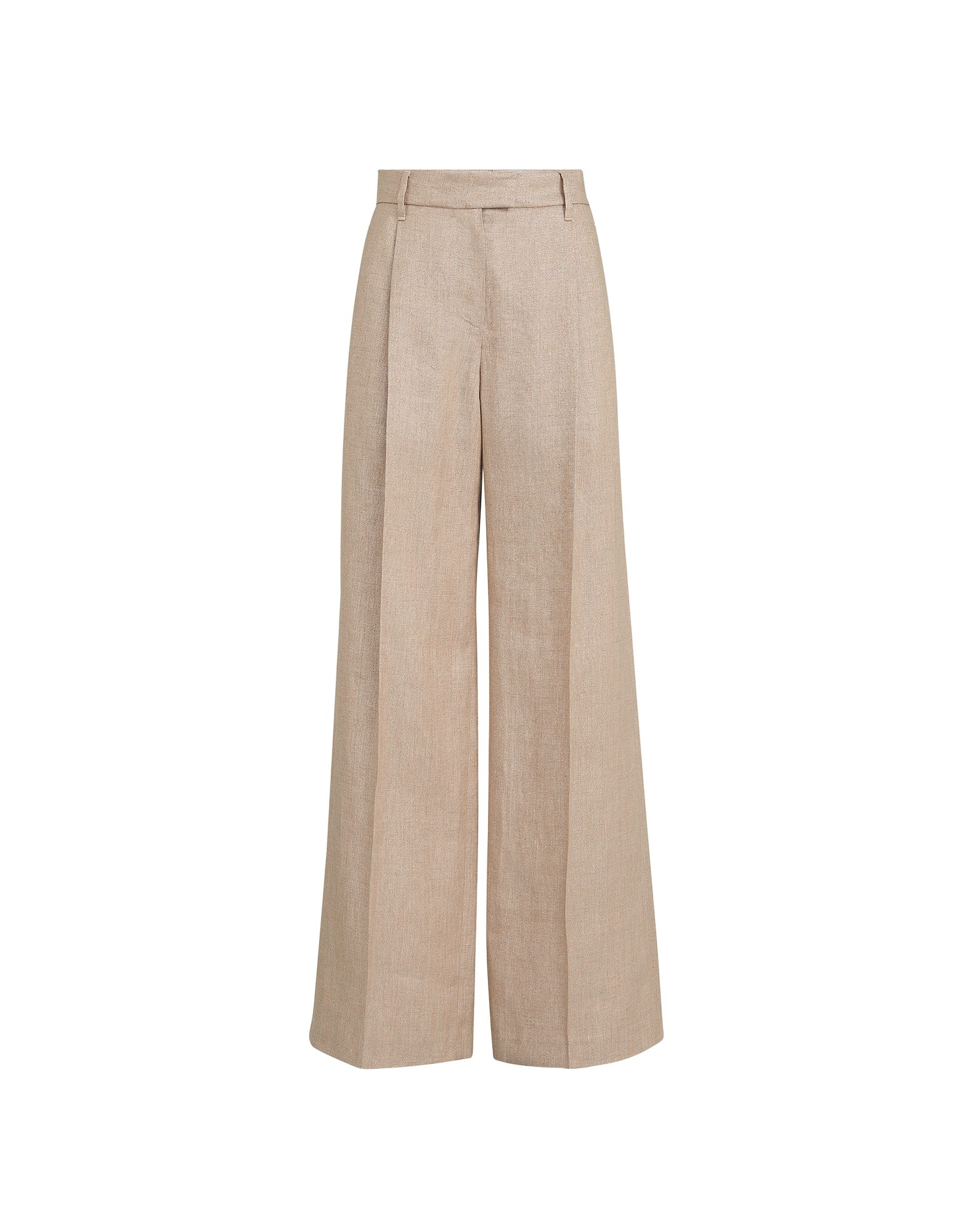 Brunello Cucinelli Loose Pleated trousers in Antique Pink