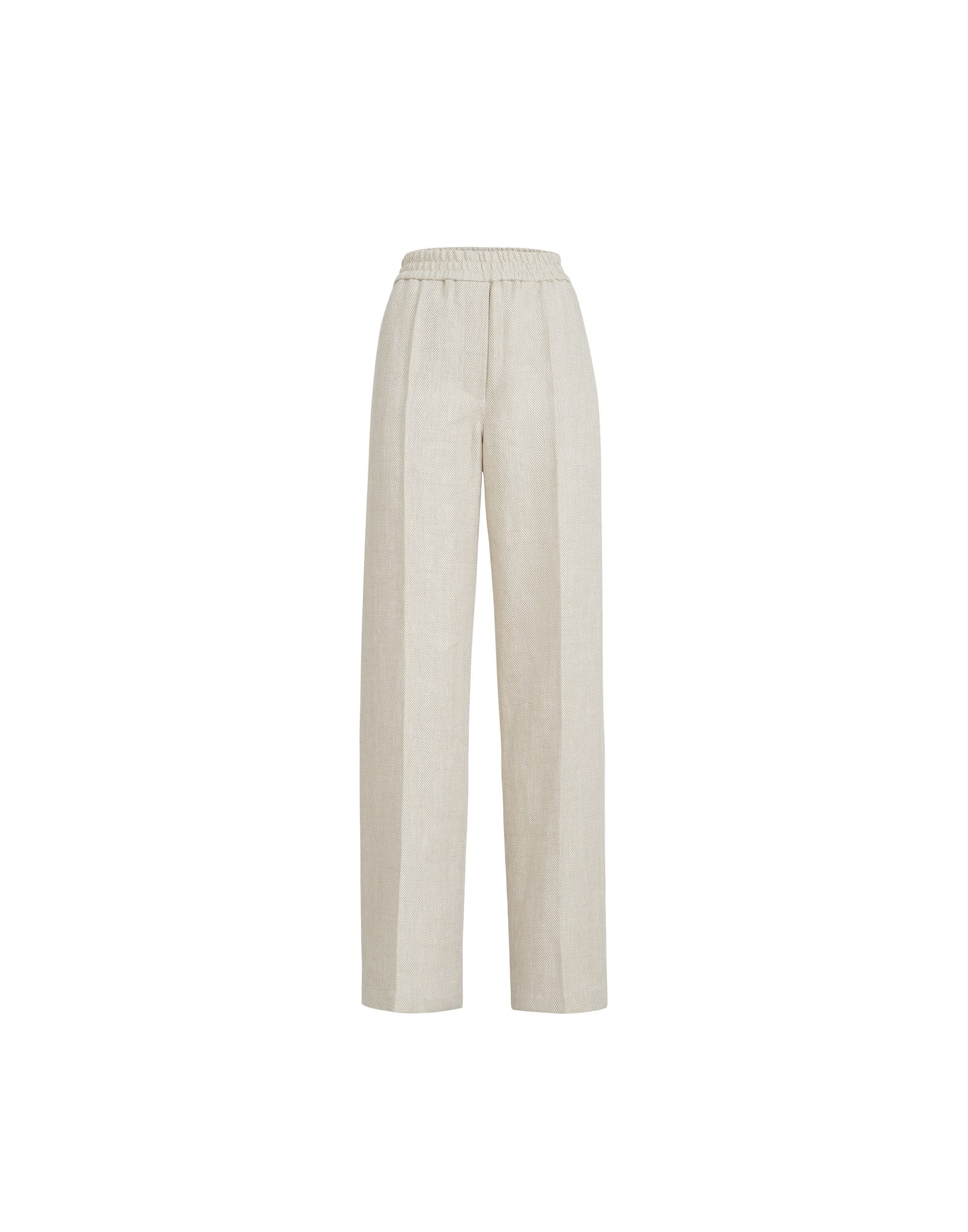 Brunello Cucinelli Loose Track trousers in Beige