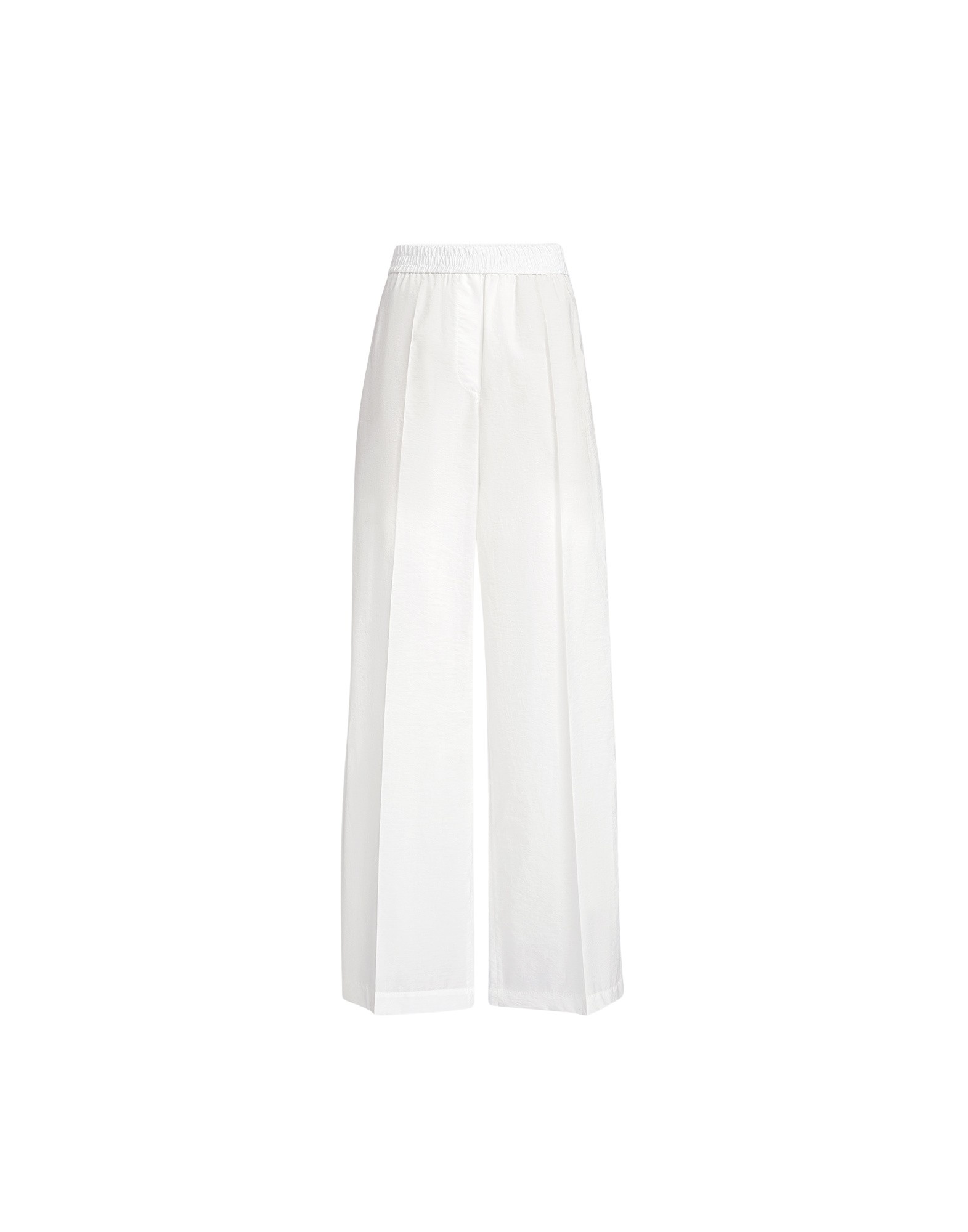 Brunello Cucinelli Loose Track trousers in White
