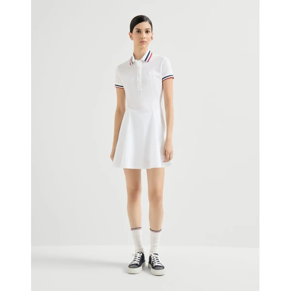Mini dress with logo