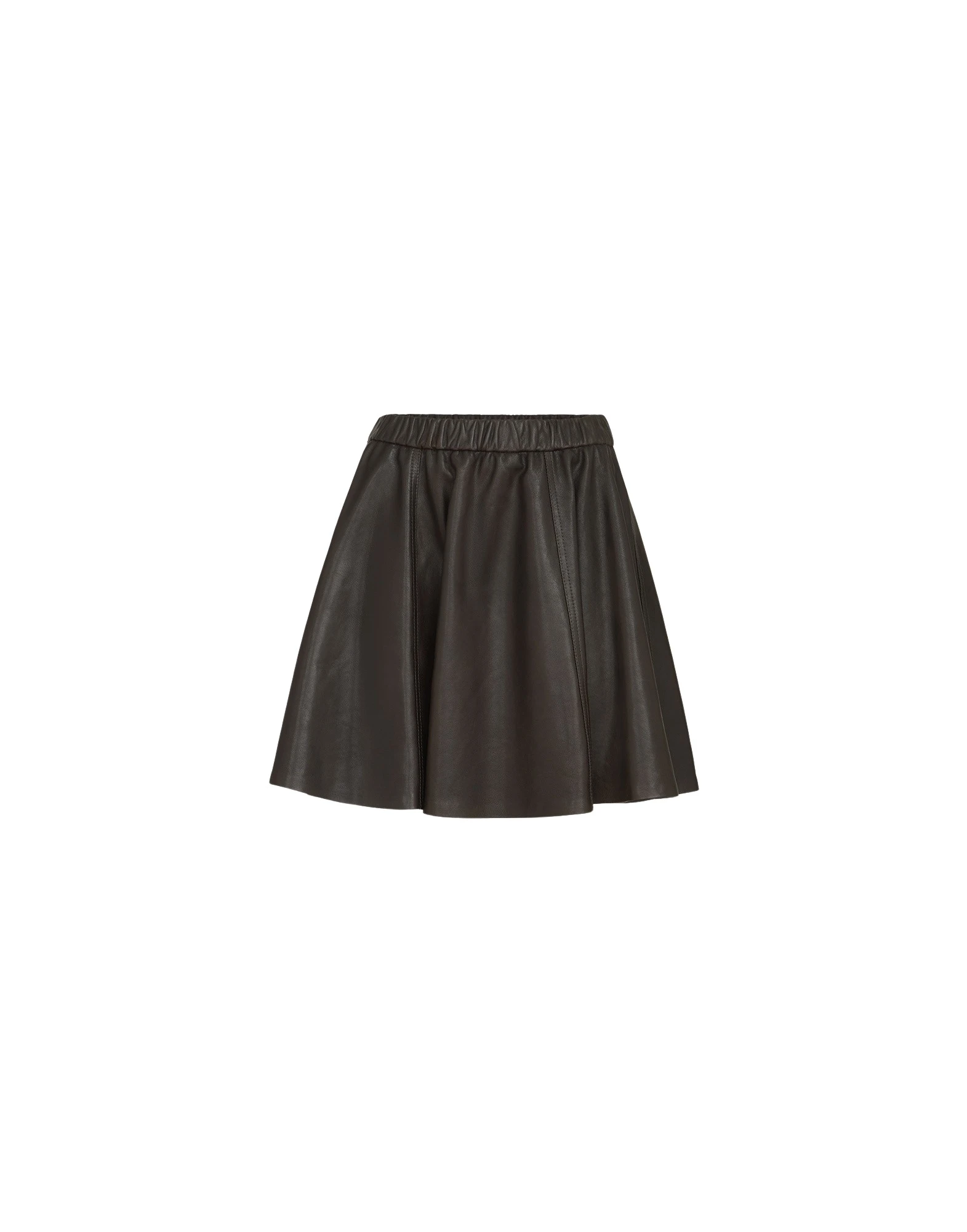 Brunello-Cucinelli-Nappa-leather-mini-circle-skirt-in-Coffee86668_nobg Brunello Cucinelli