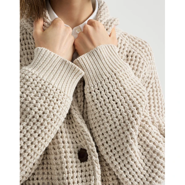 Beige Knitwear