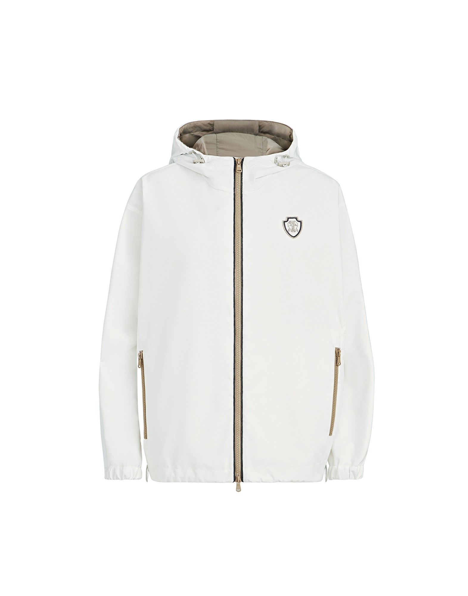 Brunello Cucinelli Nylon outerwear in White Jacket
