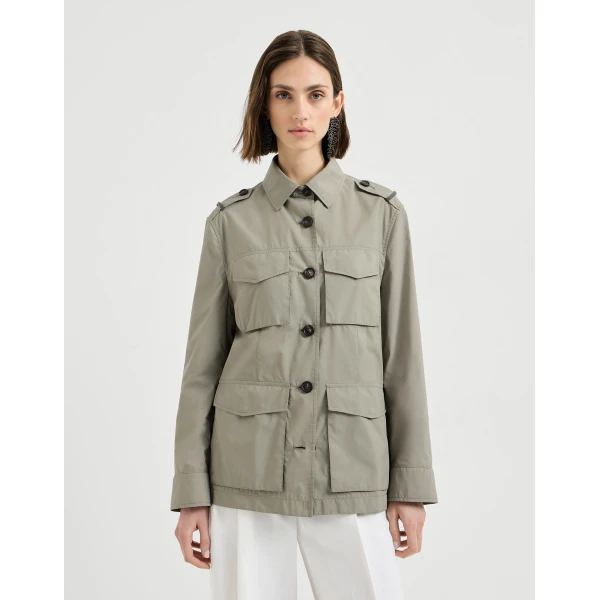 Outerwear with monili