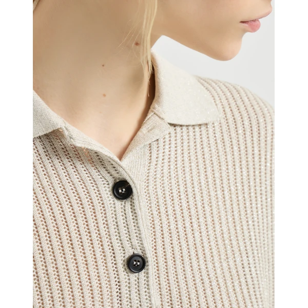 Beige Knitwear