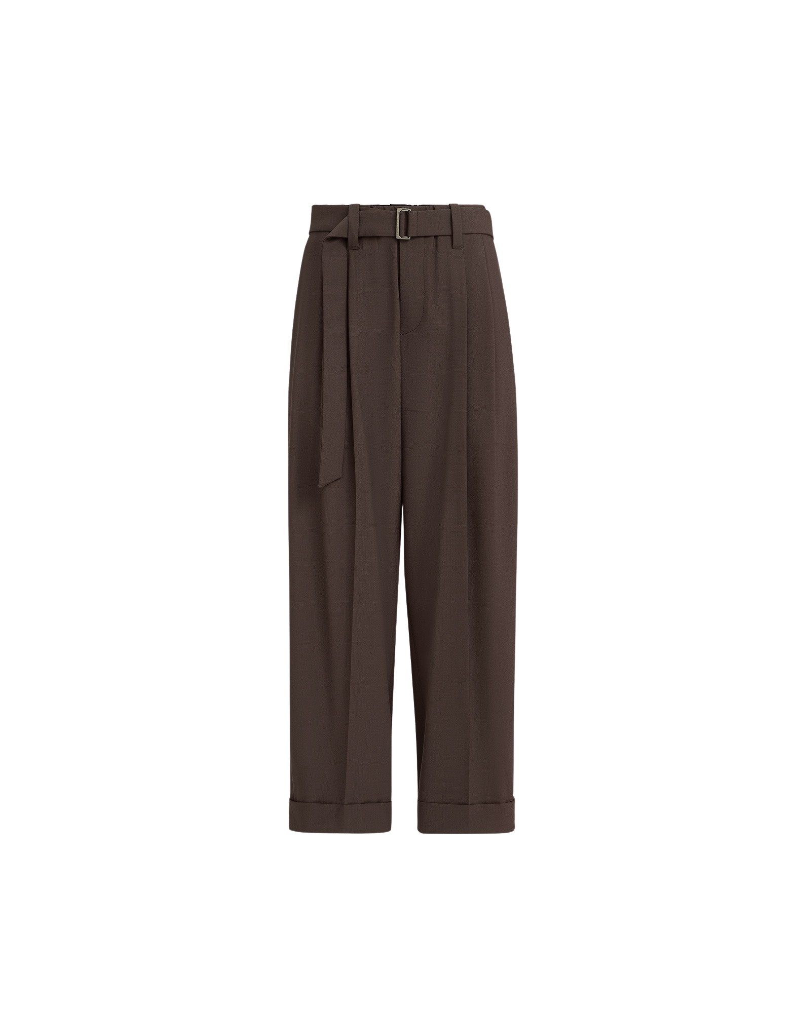 Brunello Cucinelli Sartorial Baggy trousers in Cocoa