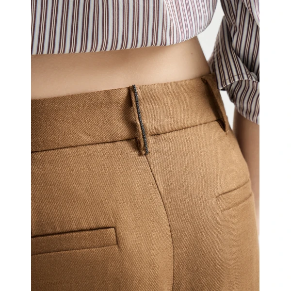 Beige Shorts