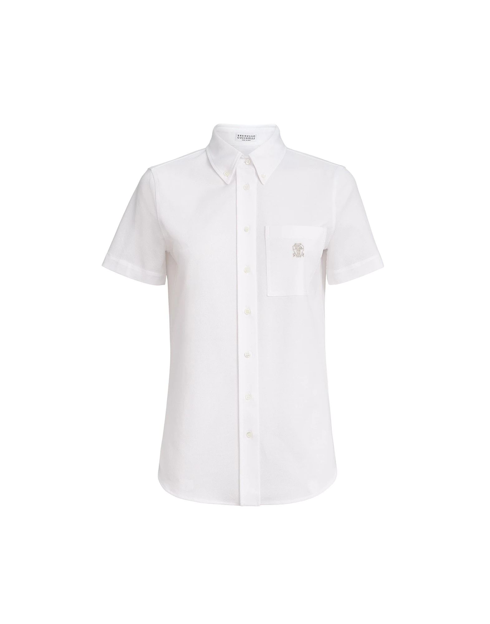 Brunello-Cucinelli-Short-sleeve-shirt-in-White59676_nobg Brunello Cucinelli