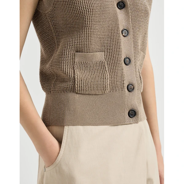 Beige Knitwear