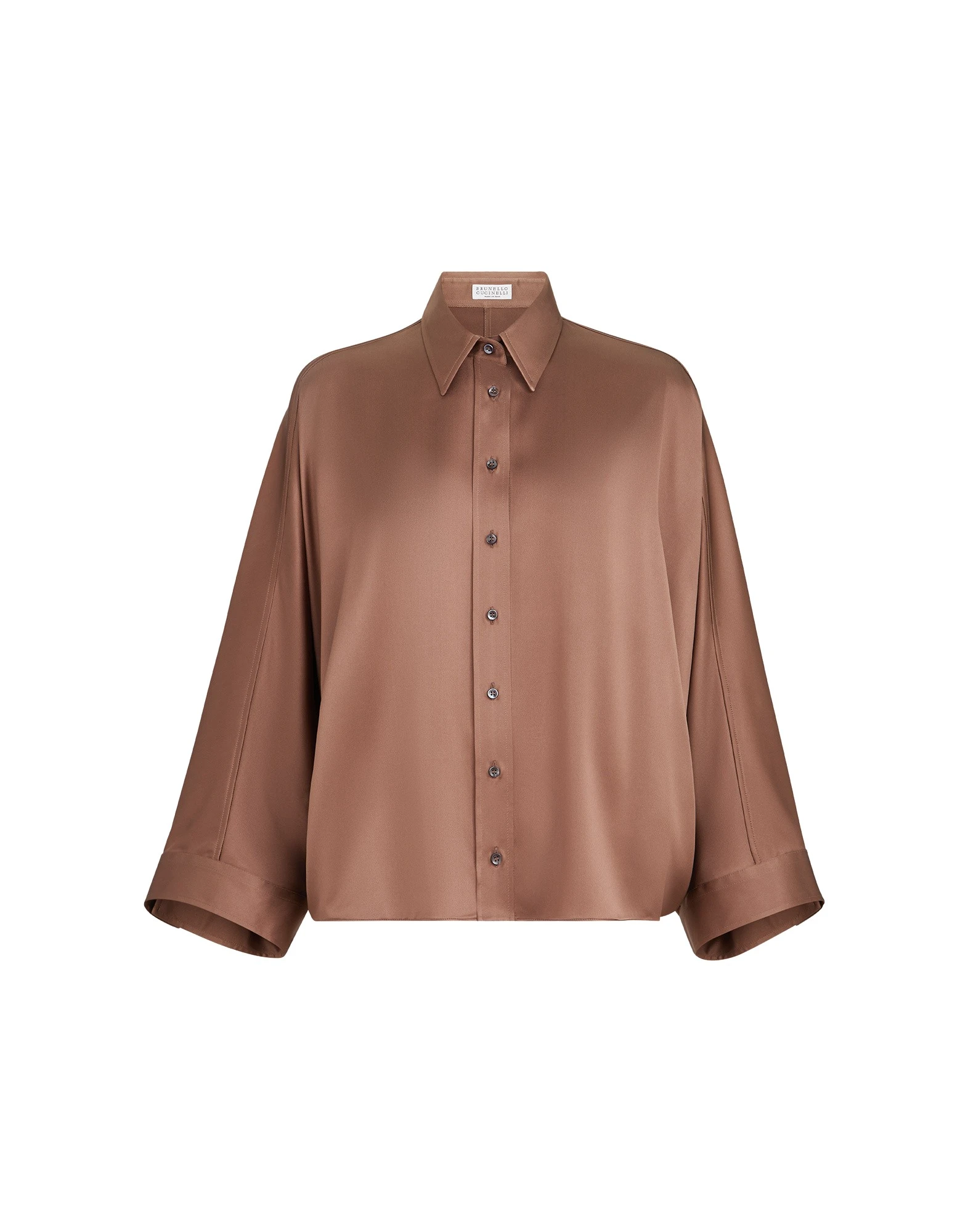 Brunello-Cucinelli-Stretch-silk-satin-shirt-in-Dattero15803_nobg Brunello Cucinelli