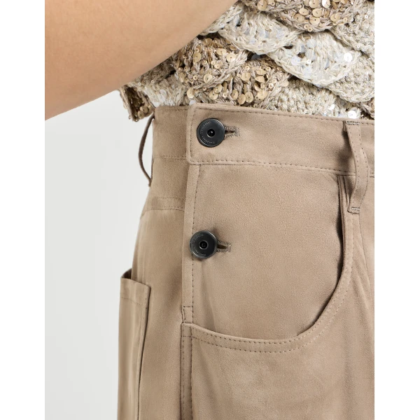 Beige Pants