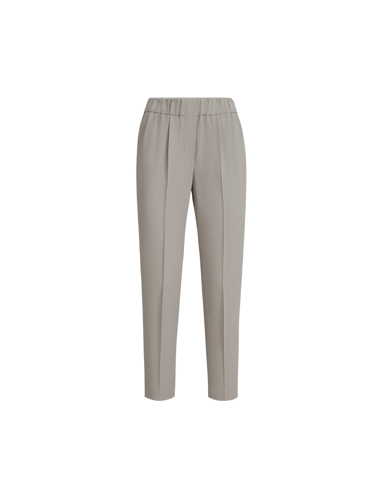 Brunello Cucinelli Tailored Jogger trousers in Light Grey