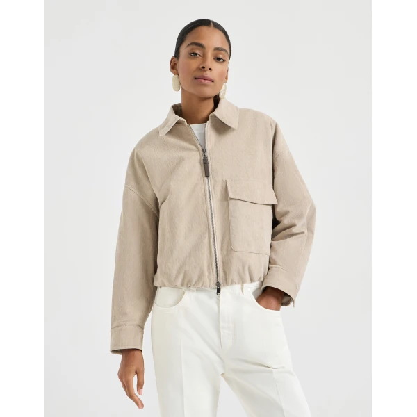 Vintage corduroy outerwear jacket