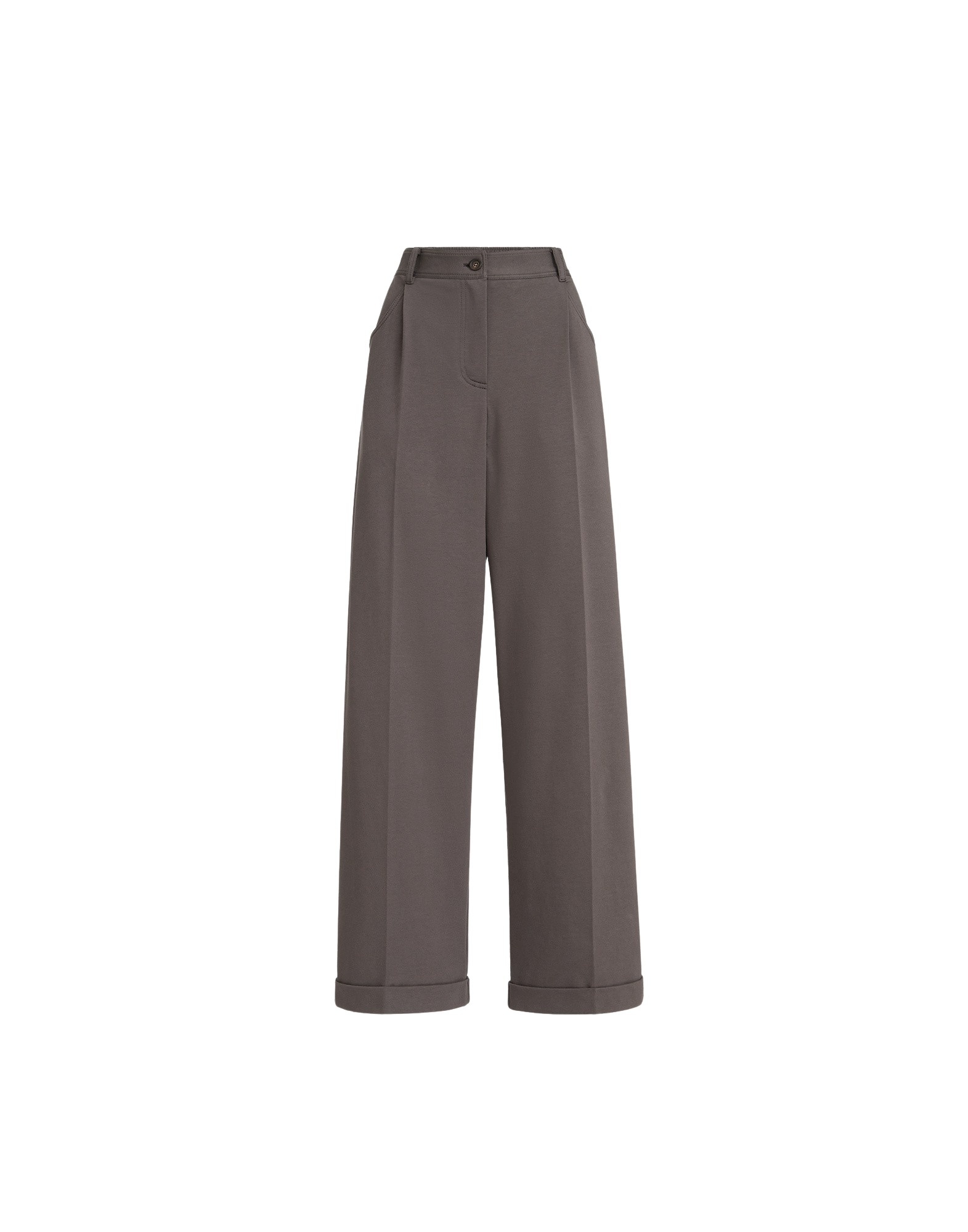 Brunello Cucinelli Wide track trousers in Brown