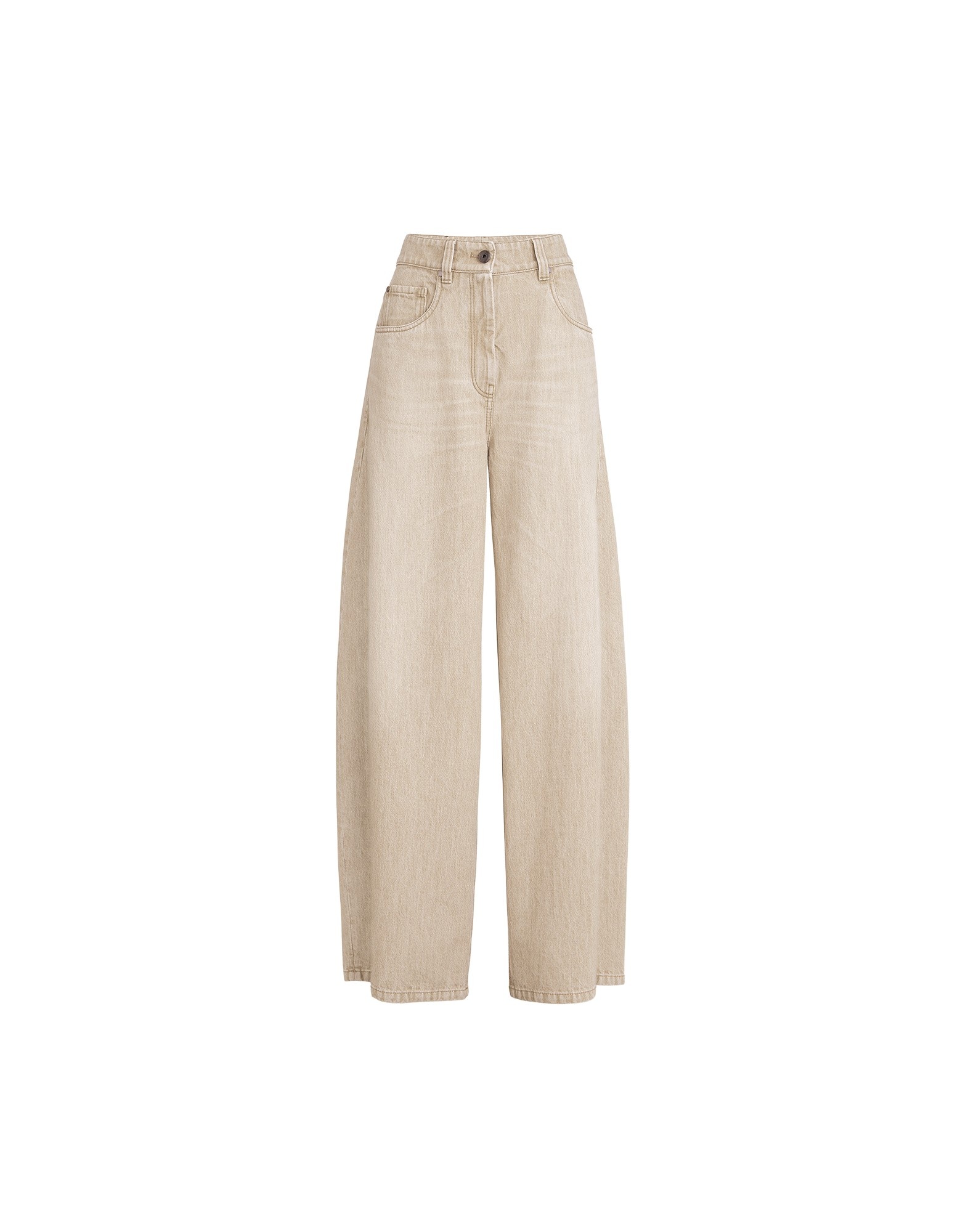 Brunello Cucinelli Wide trousers in Beige